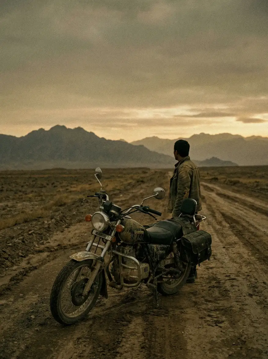 独立电影《公路尽头》海报 - 国产视频